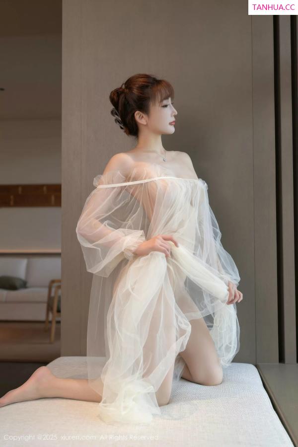 陆萱萱  [XiuRen]高清写真图 2025.10.23 No.10903 陆萱萱 轻透白纱第39张图片